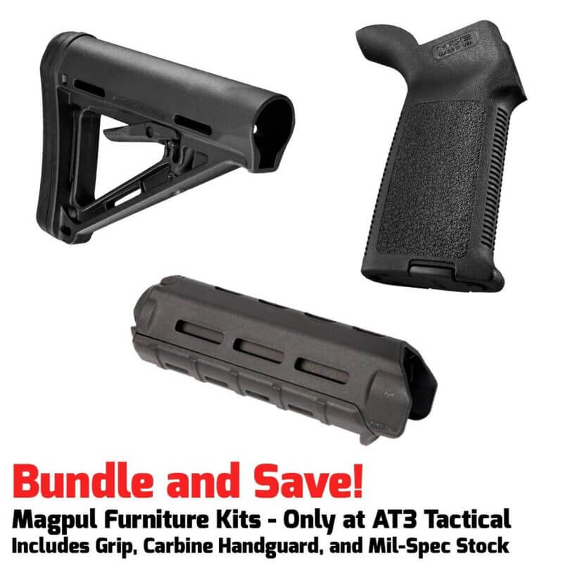 Magpul MOE M-LOK AR-15 Furniture Kit - Stock, Carbine Handguard & Grip