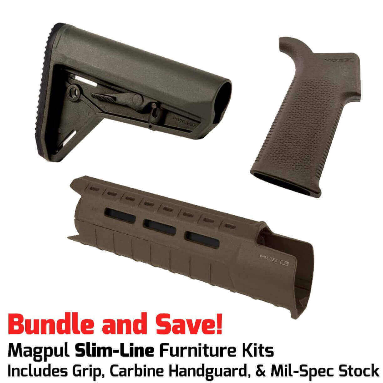 Magpul MOE SL | Stock, Grip & M-LOK Handguard