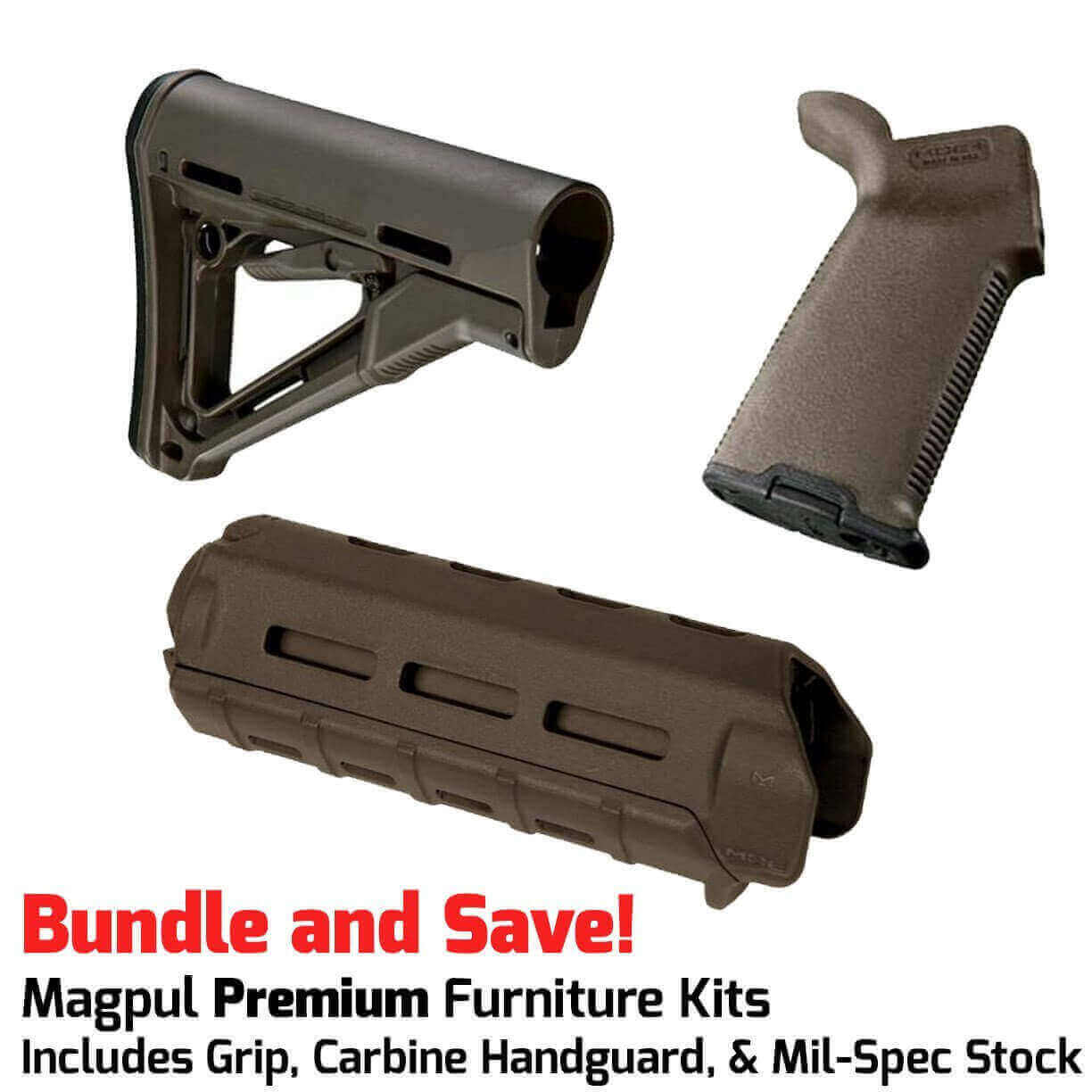 Magpul CTR Stock Kit | Furniture Kit for AR-15