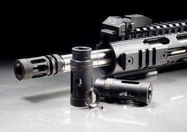 Bravo Company Compensator Flash Hider MOD0 - .223/5.56 AR Rifles - Black - BCM-GFC-MOD-0-556