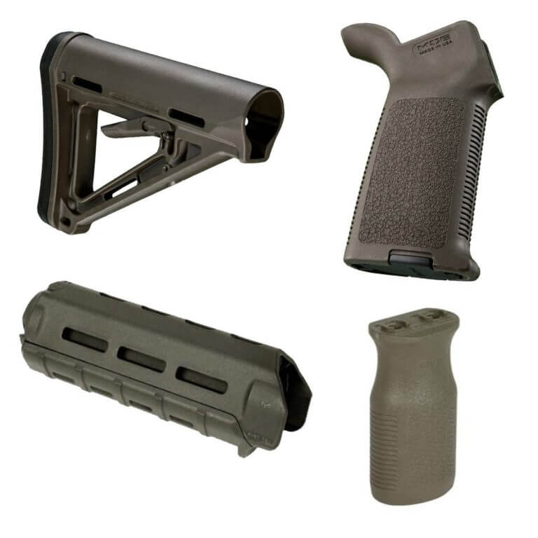 Magpul MOE M-LOK Furniture Kit - Stock, Carbine Handguard & Grip