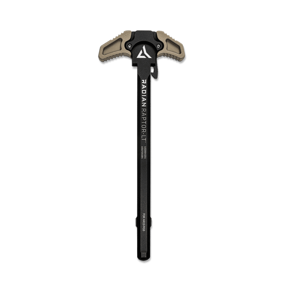 Unknown Radian Raptor-LT Ambidextrous AR-15 Charging Handle - Flat Dark Earth (Color: Flat Dark Earth)