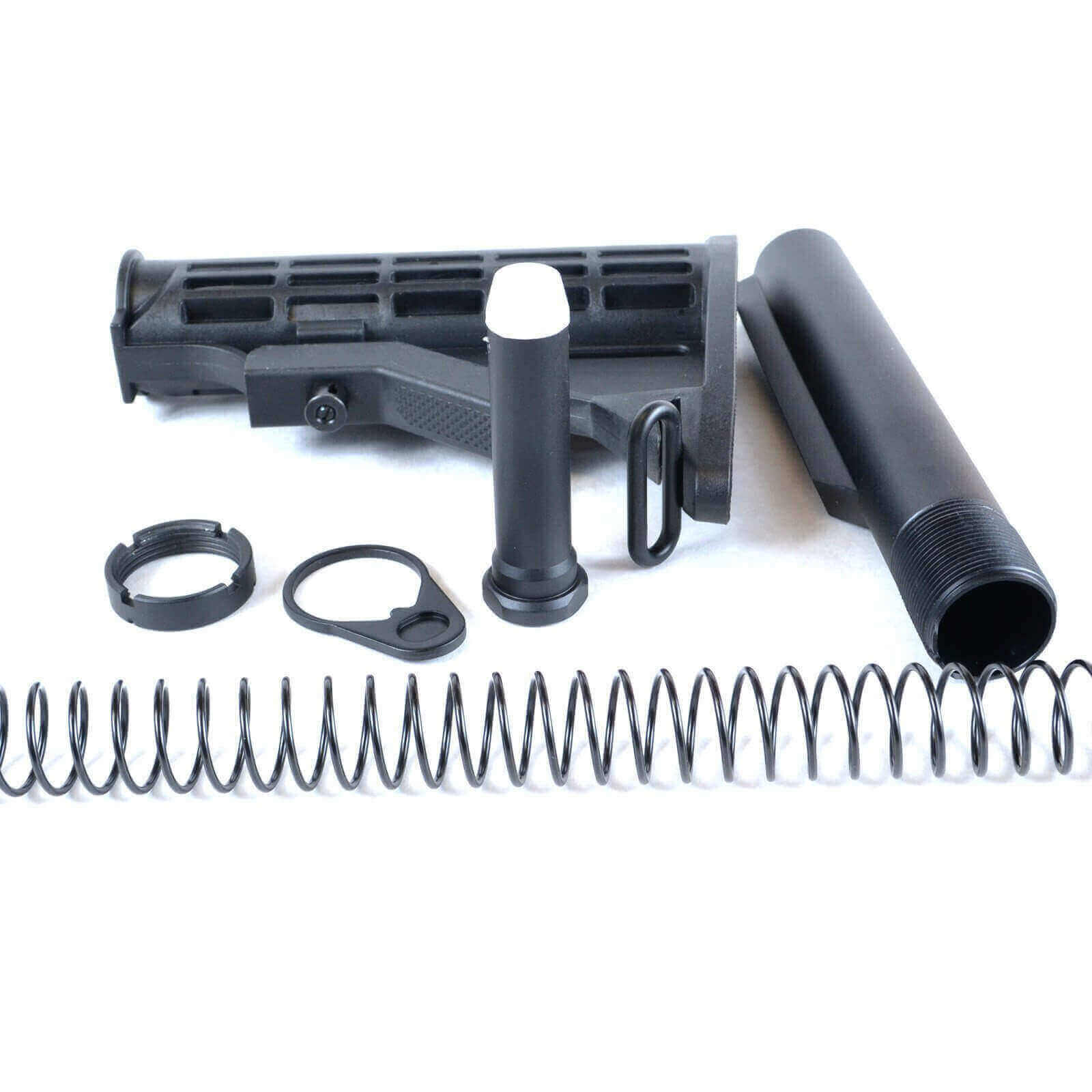 AT3™ Mil-Spec AR-15 Buttstock Kit - Stock, Buffer, Tube, Springs, Plate