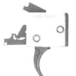 CMC Triggers Single Stage Black Curved Match Trigger 91501