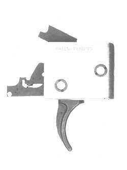 CMC Triggers Single Stage Black Curved Match Trigger 91501