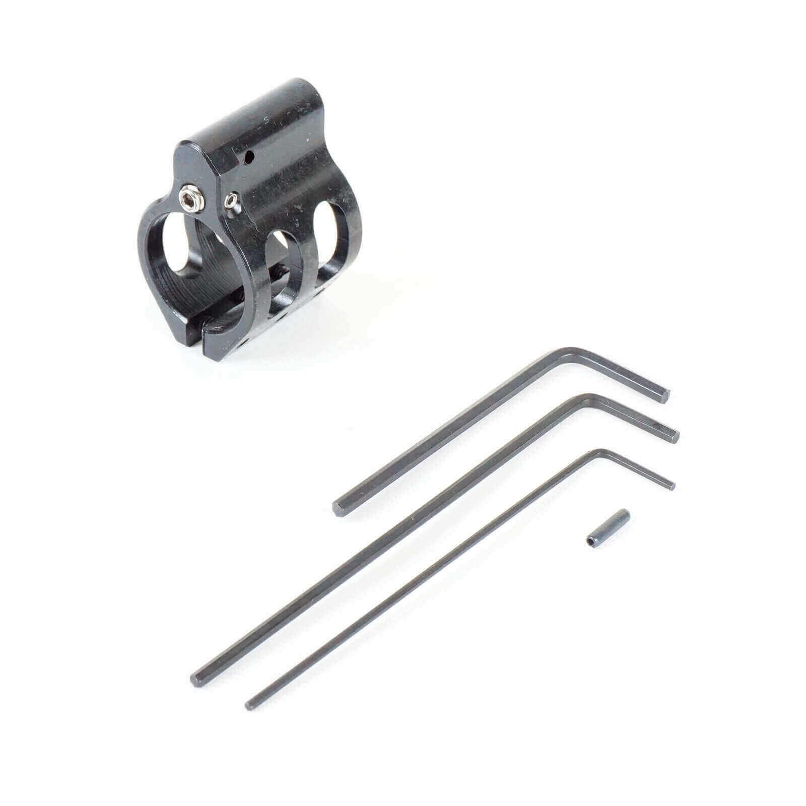 Adjustable AR-15/AR-10 Gas Block by Wojtek Weaponry – 4 Sizes Available