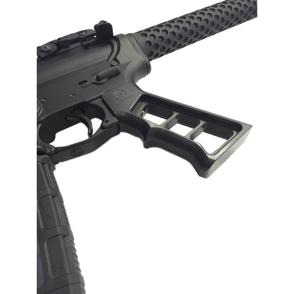 Tyrant CNC Titan 2.0 AR-15 Skeletonized Pistol Grip - Black
