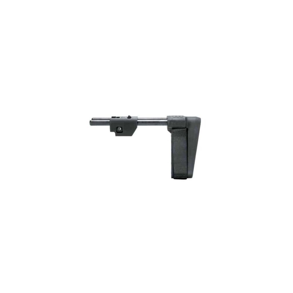 SB Tactical MPX3 Position Adjustable Pistol Stabilizing Brace w/ Nylon Strap - Fits Sig MCX/MPX