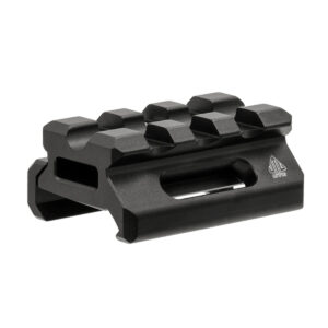 UTG .5 Inch Super Slim Riser Mount - 3 Picatinny Slots