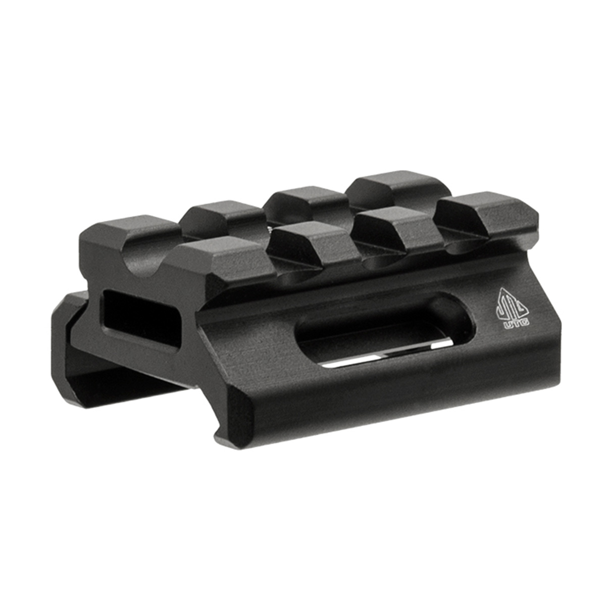 UTG .5 Inch Super Slim Riser Mount - 3 Picatinny Slots