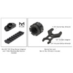 UTG PRO Suppressor Ready SD Free-Float AR15 Handguard