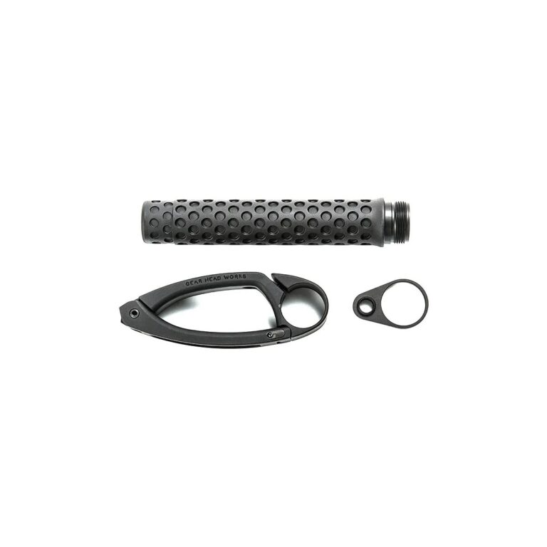 Battle Arms Development SABERTUBE Lightweight Pistol Length Tail Hook Pistol Brace AR-15 Buffer Tube Kit - QD End Plate Included