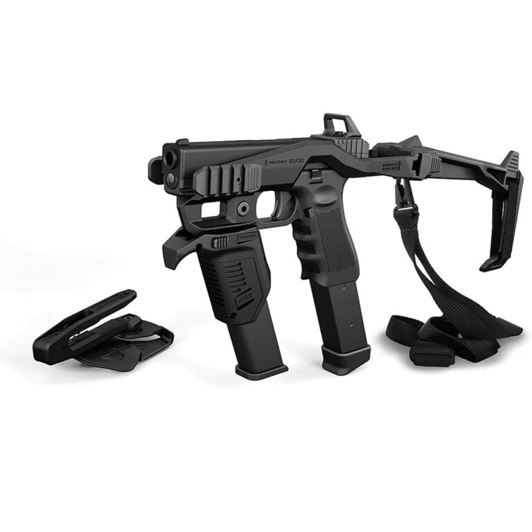 Recover Tactical MG9 Mag Holder Angled Grip - Picatinny - For 9mm Glock Magazines