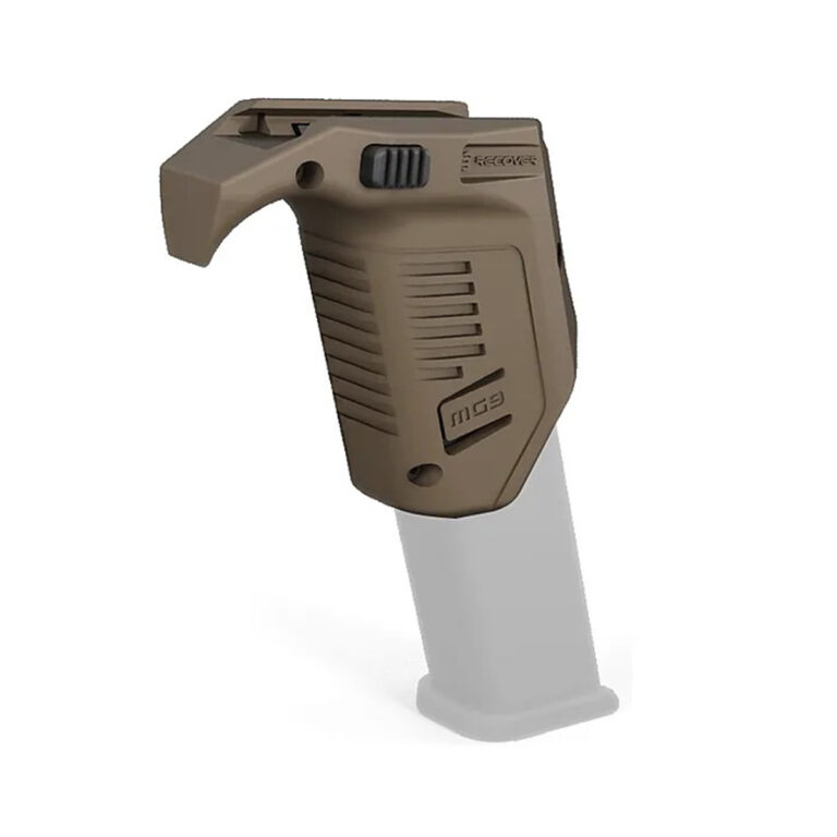 Recover Tactical MG9 Mag Holder Angled Grip - Picatinny - For 9mm Glock Magazines