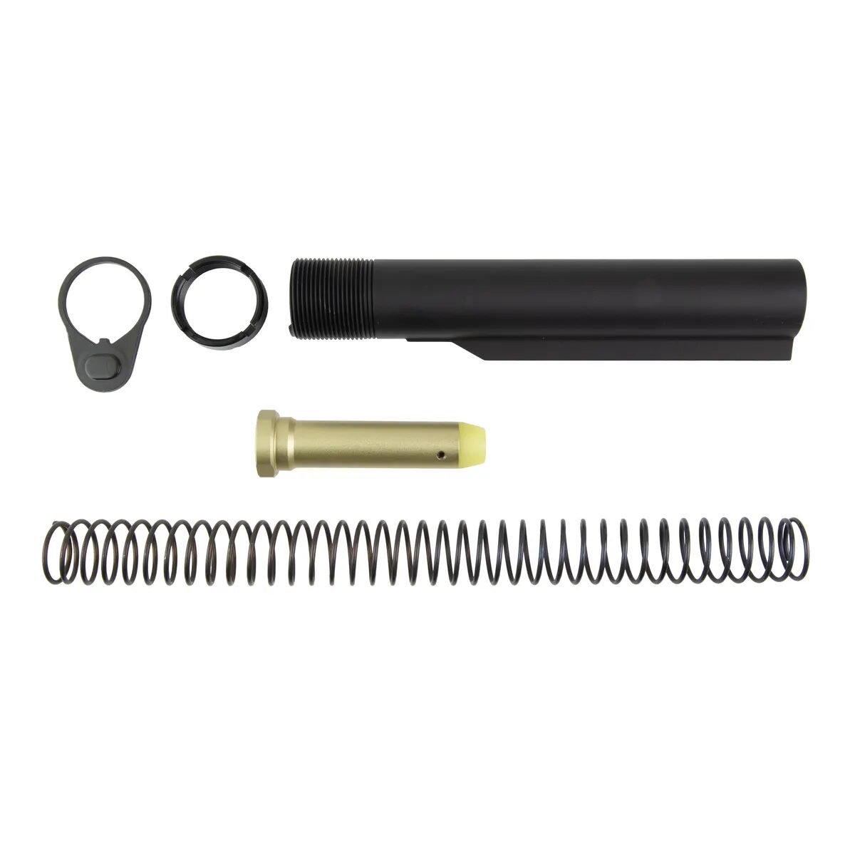 Ruger RUGER AR-15 Buffer Tube KIT – Carbine Buffer – Black