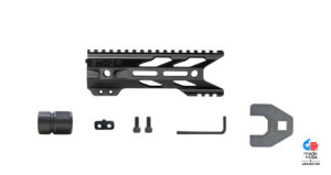 Open Box Return - STNGR HWK® Free Float AR-15 Handguard - M-LOK - 4 Lengths Available - Black, 7-inch