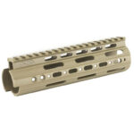 UTG PRO Super Slim Free Float AR-15 Handguard - Proprietary Rail Mounts - 7" - FDE