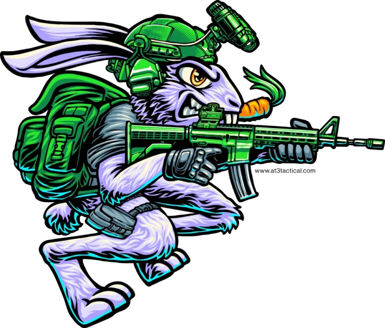 AT3 Tactical Sticker Pack 04 by Brokoliking - Rabbit