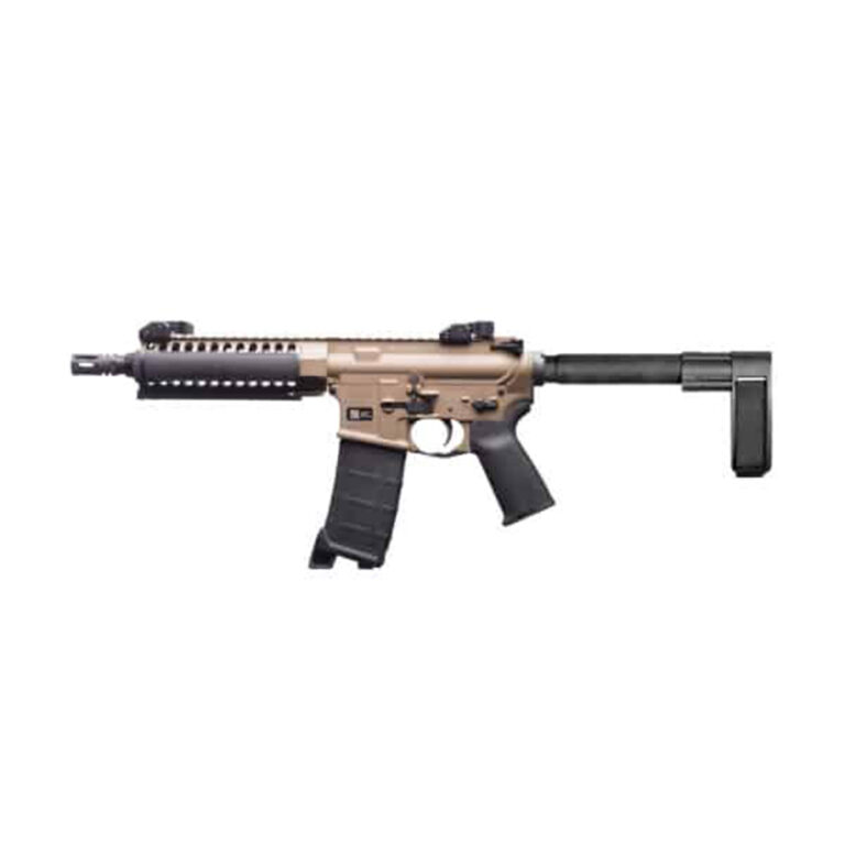 SB Tactical SB Mini Stabilizing Pistol Brace w/ Nylon Strap - Fits AR Pistol Buffer Tubes