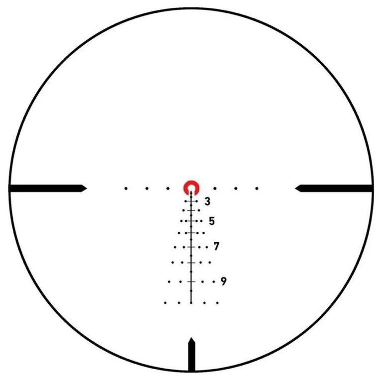 Sig Sauer TANGO6T 1-6X24 FDE Dual Windhold Long Range Reticle