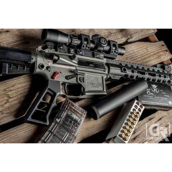 Tyrant CNC Titan 2.0 AR-15 Skeletonized Pistol Grip - Black