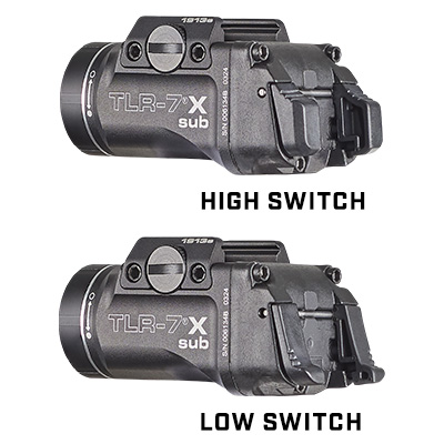 Streamlight TLR-7 HL-X Sub 1000 Lumen Weapon Mounted Light - Multi Fuel