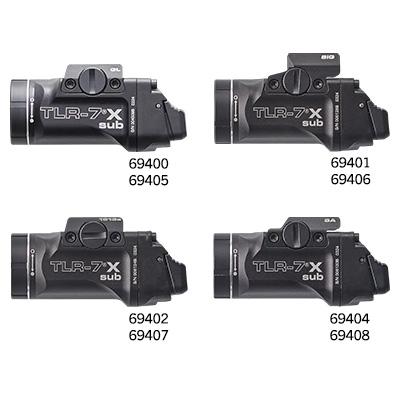 Streamlight TLR-7 HL-X Sub 1000 Lumen Weapon Mounted Light - Multi Fuel