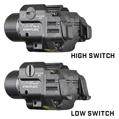 Streamlight TLR-8 HL-X 1000 Lumen Weapon Mounted Light with Laser - Multi Fuel