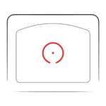 Defender-CCW 3 MOA Enclosed Solar Multi Reticle Micro Red Dot - RMSc Footprint